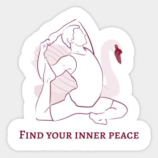 Find Your Inner Peace Sticker